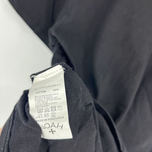 Noah T Shirt Size Large Mens Black Red Winged Foot Core Logo Crew Short Sleeve - Picture 6 of 6